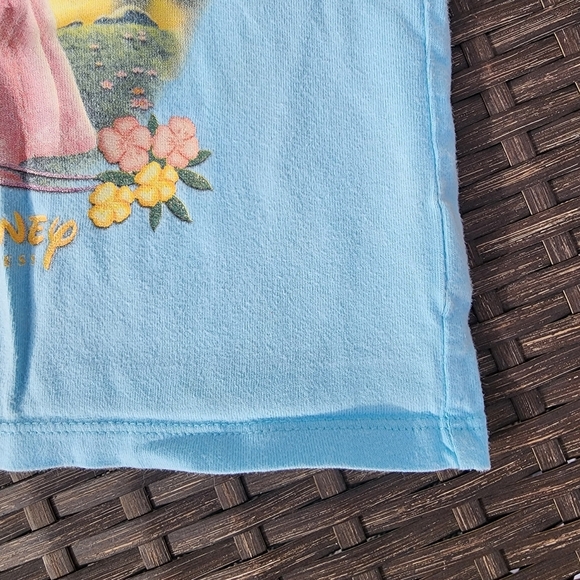 Disney Princess Ariel Blue Short Sleeve Kids Tee Size XXS 2-3 - Picture 7 of 10